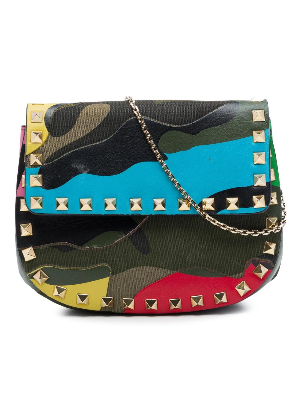 Valentino Nappa And Canvas Camouflage #347680V53B